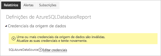 Captura de ecrã das definições da Base de Dados SQL do Azure.