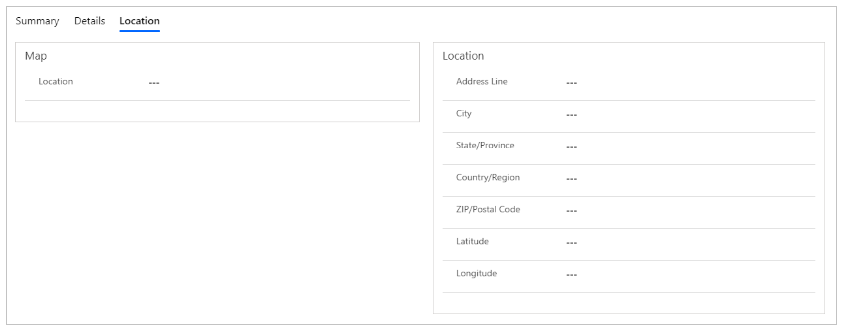 Formulário de geolocalização personalizado.