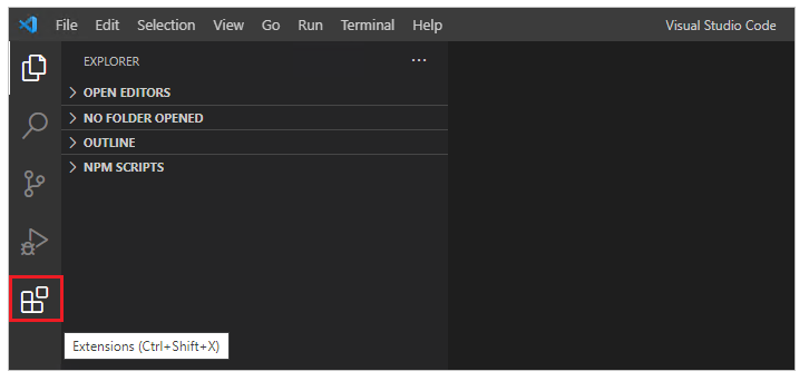 Extensão do Visual Studio Code.