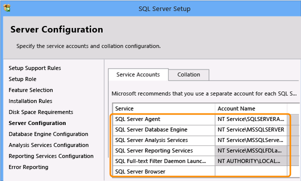 Server Configuration