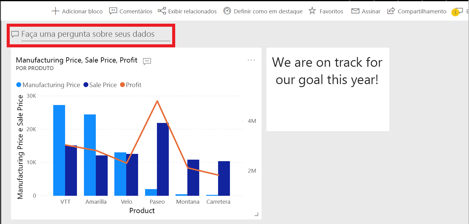 Fazer uma secção de campo de pergunta