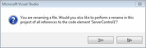 Renaming a file and updating references