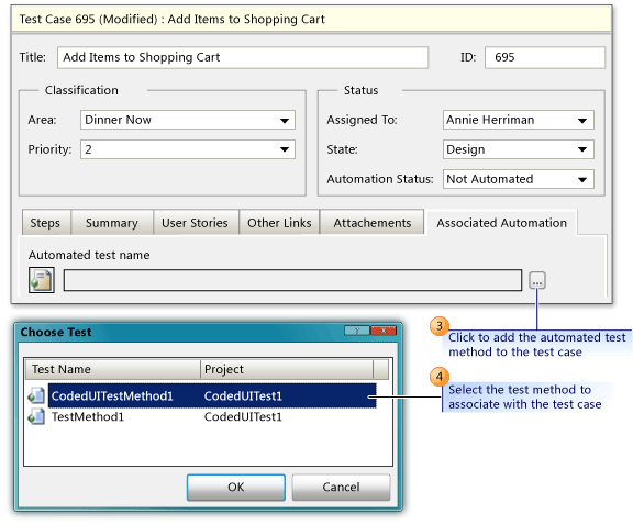 Associate Automation With Test Case