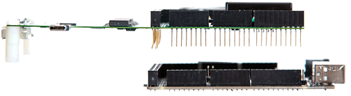 изображение, показывающее, как выровнять контакты USB-Type-C ConnEx.