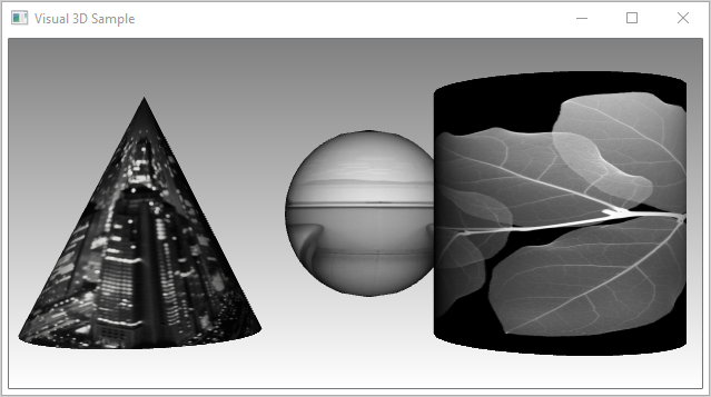 Visual3D-exempelskärmbild