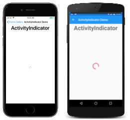 ActivityIndicator Example