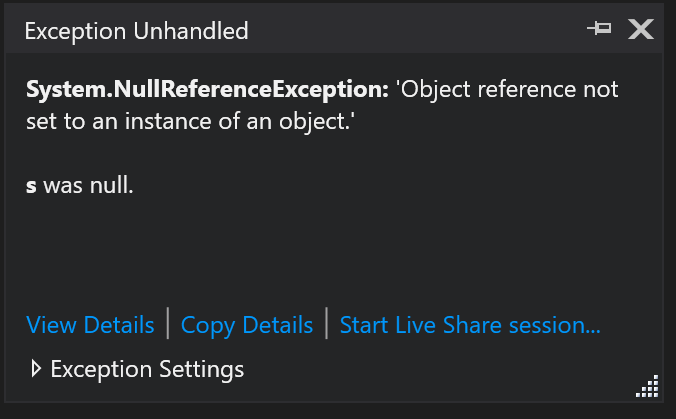 Exception Helper