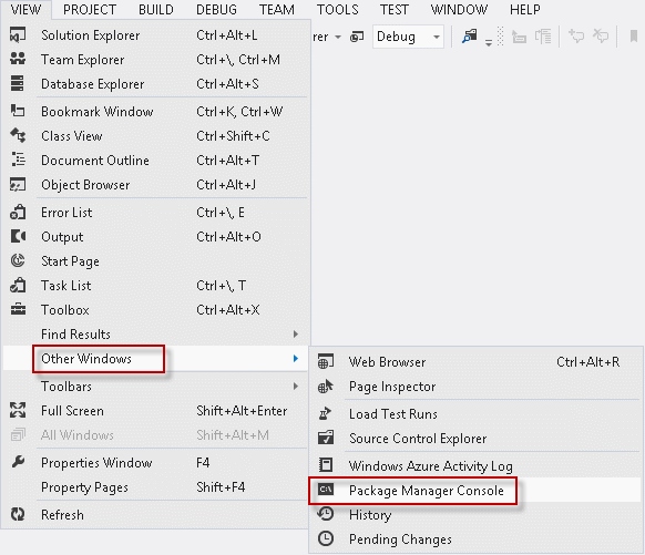 Paket yöneticisini açma file:///C:/Users/User/AppData/Local/Temp/Marker3744//media/44462/Multiple-Stylesheets-and-JavaScript-files-in-the-application.pngconsole