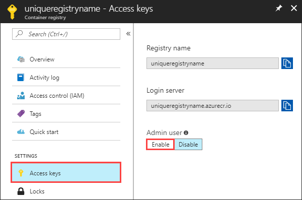 Azure portalında yönetici kullanıcı kullanıcı arabirimini etkinleştirme