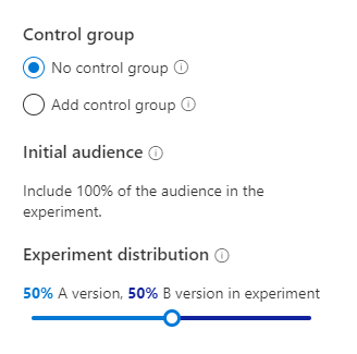 Kontrol grubu olmayan A/B testi