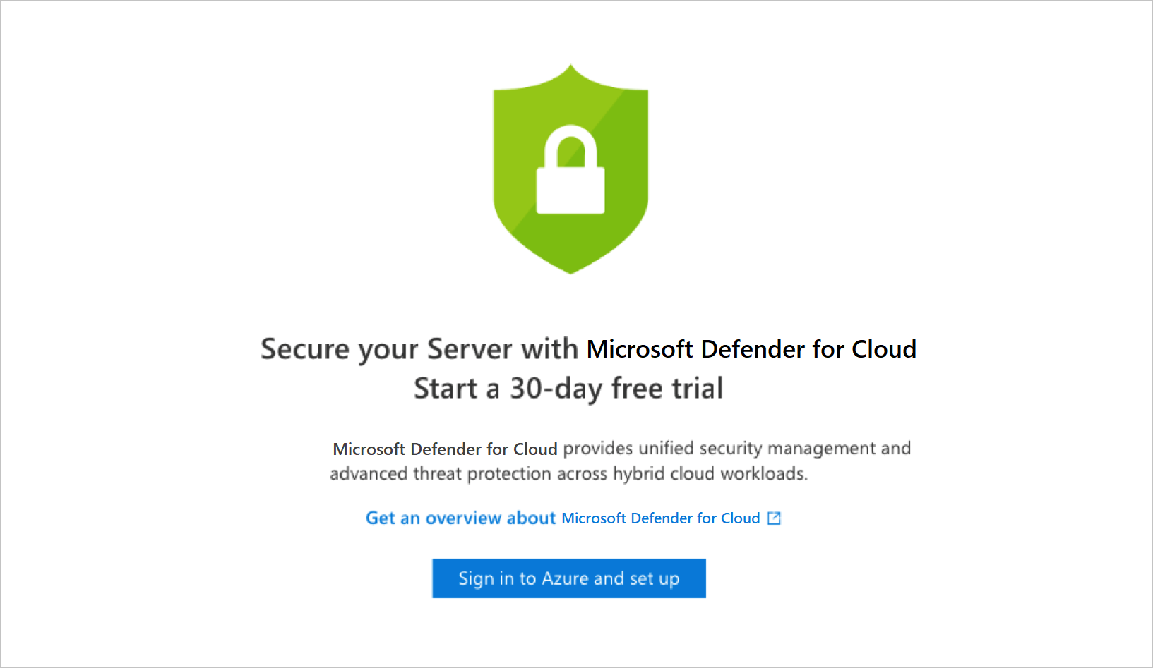 将 Windows Admin Center 扩展加入到 Defender for Cloud。