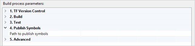 XAML source settings, Publish.