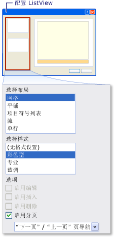 配置 ListView