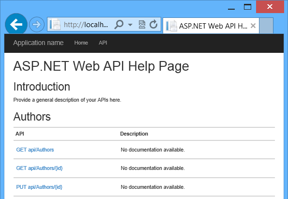 自動產生的說明頁面螢幕擷取畫面，其中顯示 API 功能文件的連結清單。