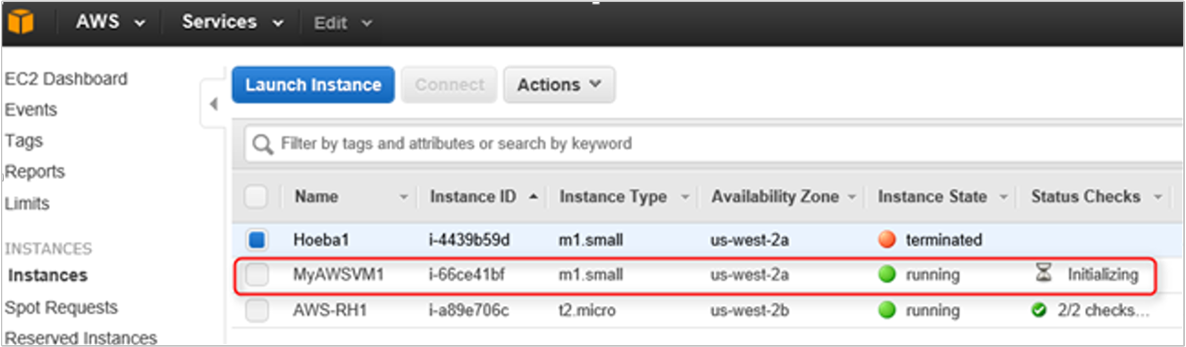 AWS 主控台部署 VM