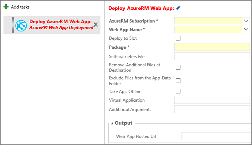 使用 ARM 的 Web 應用程式部署