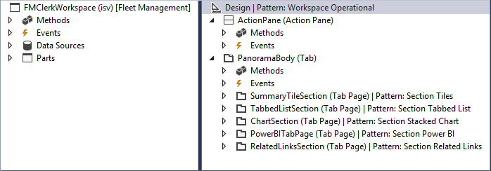 更改前的 FMClarkWorkspace 表單。