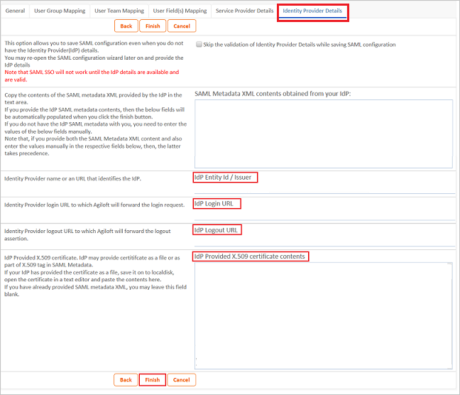 Agiloft Contract Management Suite 設定