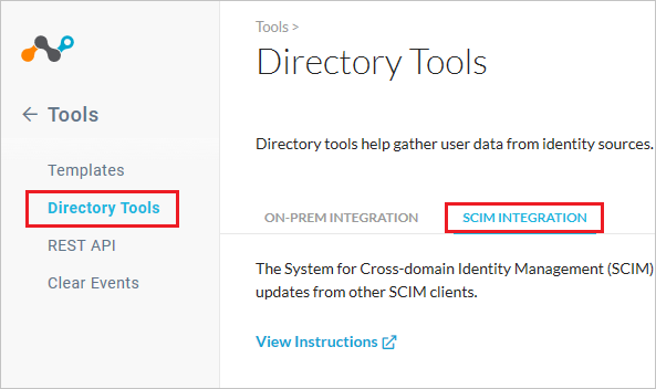 Netskope 使用者驗證新增 SCIM