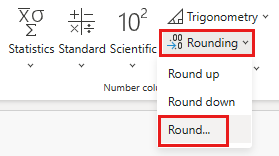 顯示編輯器窗口的 [轉換] 索引標籤上的 