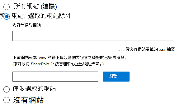 SharePoint 主題來源使用者介面的螢幕快照。