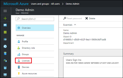 透過 Azure 入口網站指派授權。