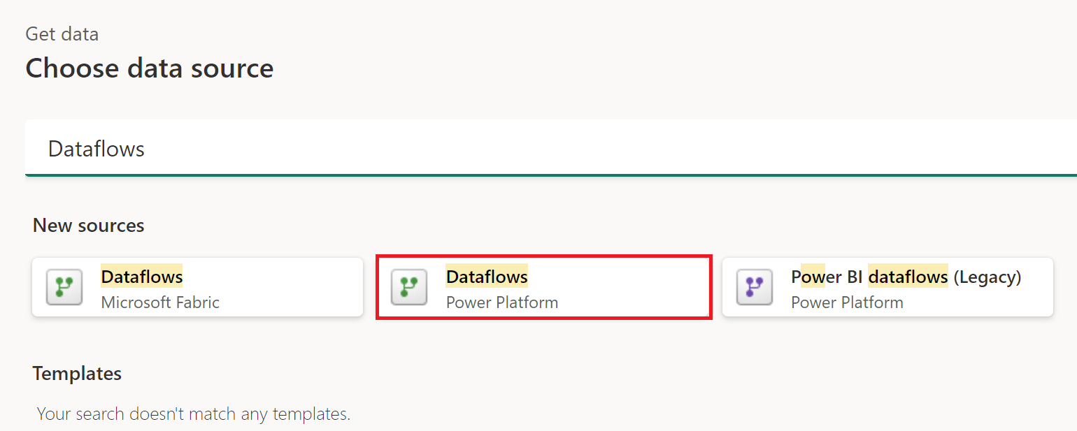 從 Power Query Online 取得數據。