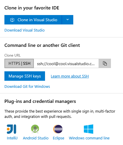 Managing SSH connections to Git repos