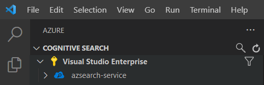 VS Code 中的 VS Code Azure 訂