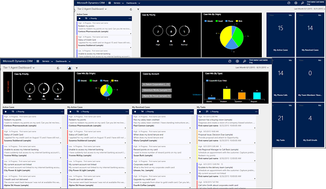 Dynamics 365 互動式服務中心