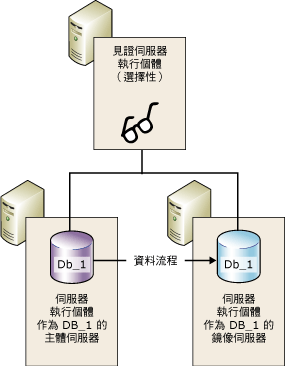 含有旁觀的鏡像工作階段