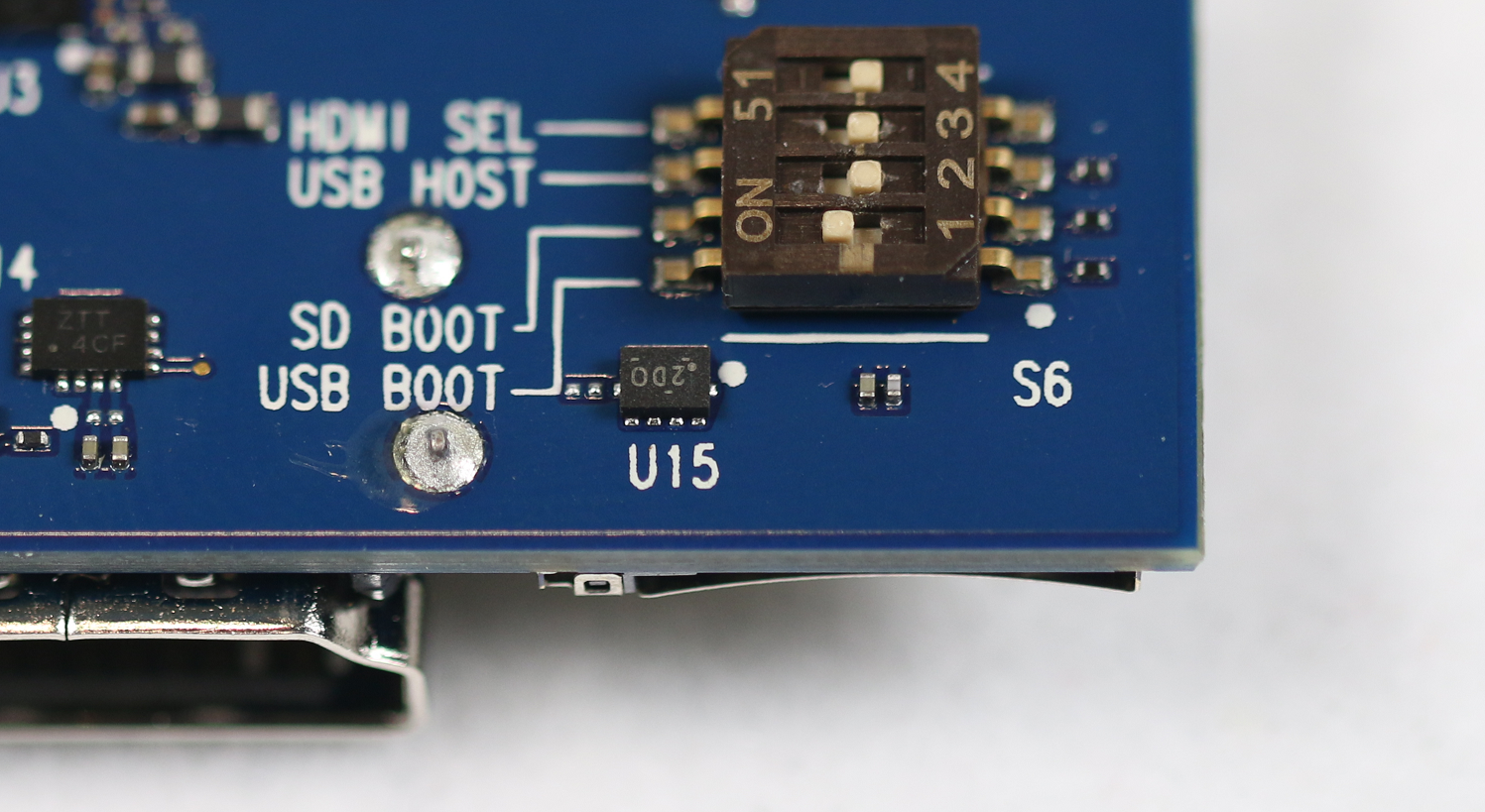 處於下載模式的 DragonBoard