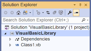 空白 Visual Basic 專案