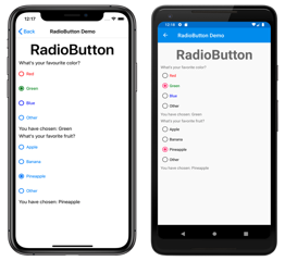 RadioButton 範例