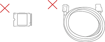 拿掉磁碟驅動器和電源線。請勿將它們封裝在單元中。