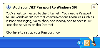 [新增 .net passport] 通知的螢幕擷取畫面 